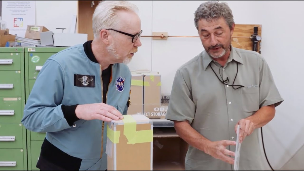 Adam Savage Tours Smithsonian Exhibits' Fabrication Shop!