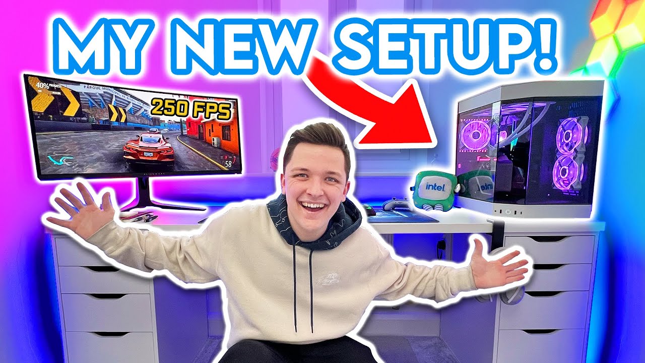 Building my NEW Personal Gaming Setup! 🔥 [RTX 4090, QD-OLED Monitor & Peripherals!]