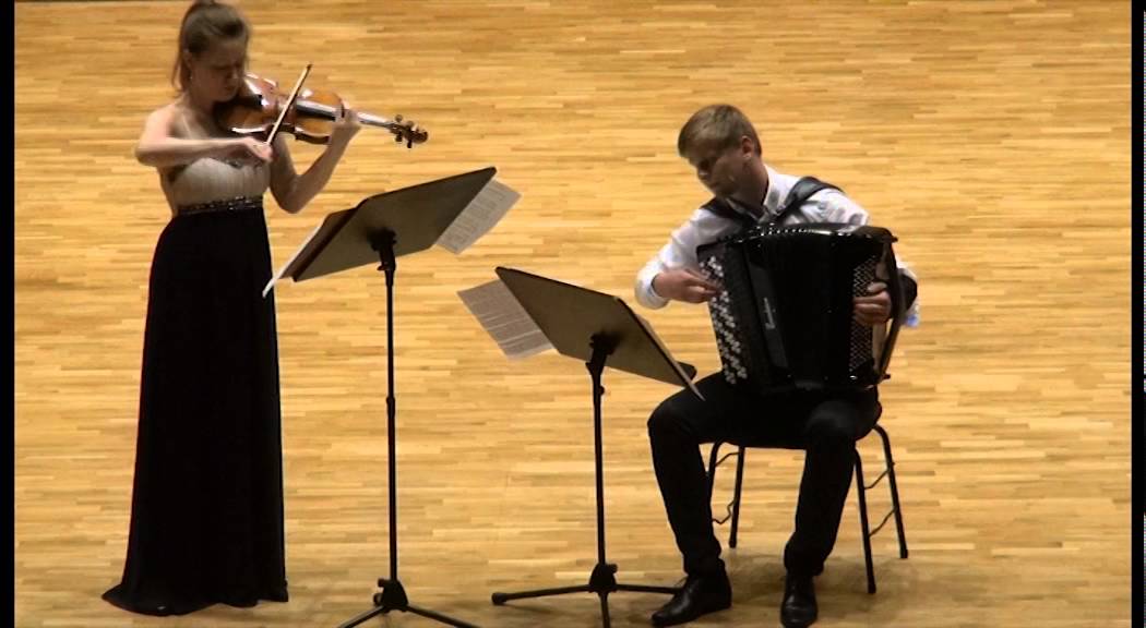 Astor Piazzolla - La muerte del Angel by Spirit Duo