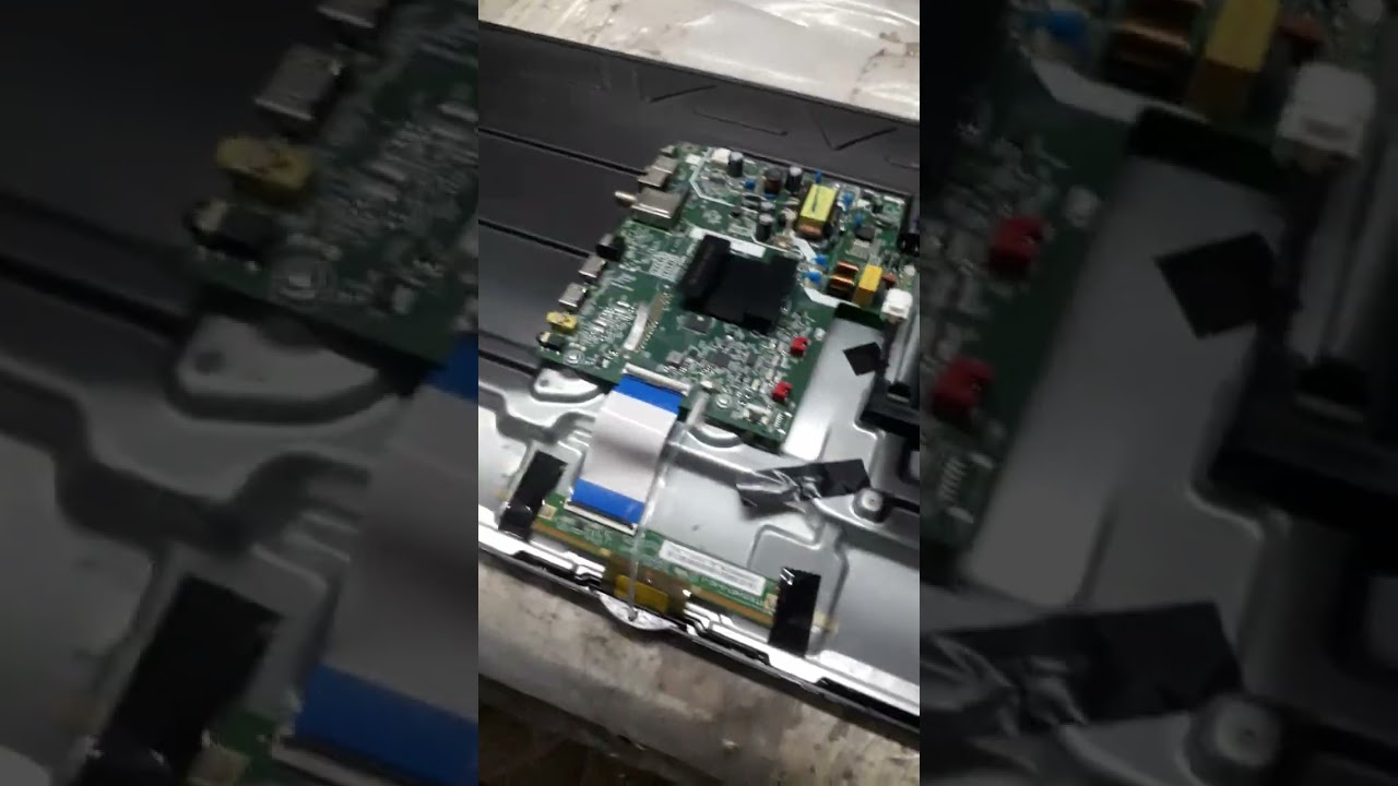 TV TCL borda infinita 32s615 imagem rosada ou defeituosa ( Resolvido )