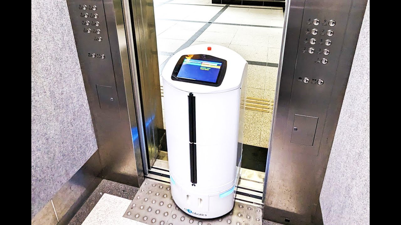 日本オーチス、大分県庁でクラウドによる搬送ロボットとの連携に成功