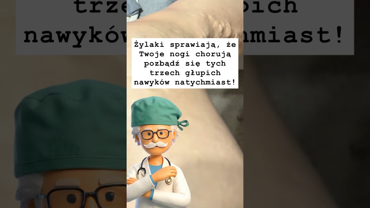 Żylaki sprawiają, że Twoje nogi chorują – pozbądź się tych trzech głupich nawyków natychmiast! 