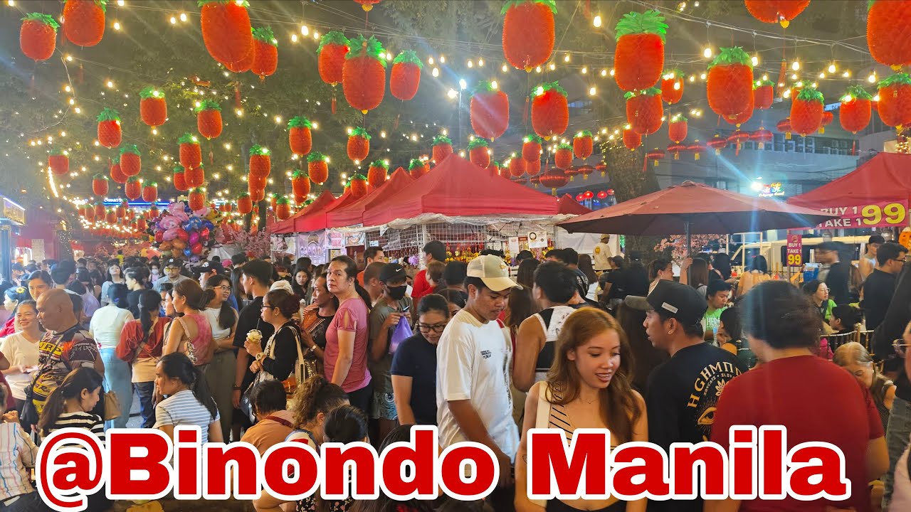 Sitwasyon sa Binondo Manila ngayong gabi| Chinese new year