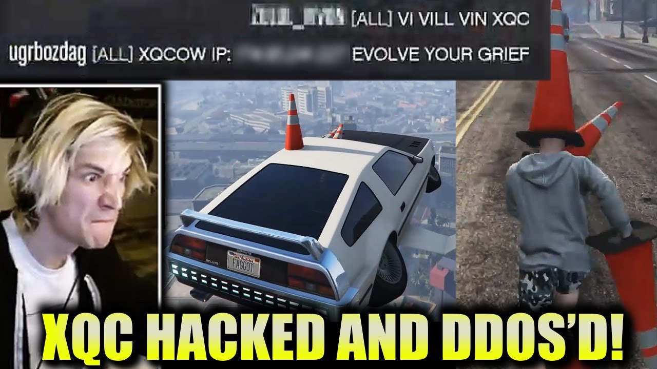 xQc Gets Hacked, IP Leaked and DDoS'd While Playing GTA V Online