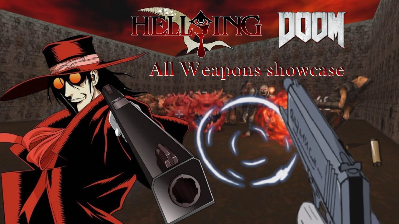 Hellsing DOOM v1.1 All Weapons doom mod showcase