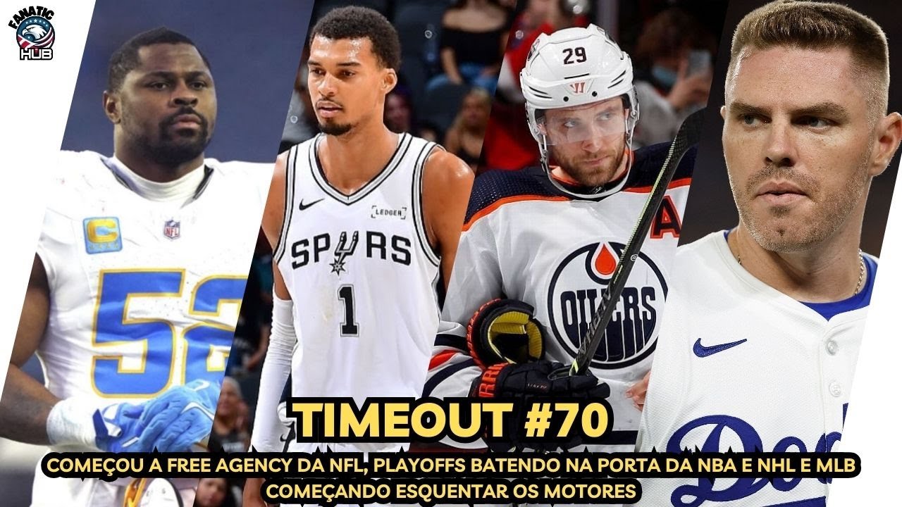 Timeout #70- Resumo semanal das 4 grandes ligas americanas