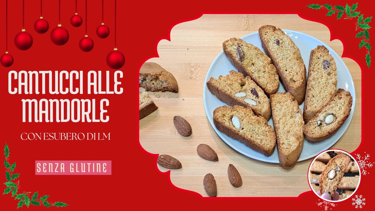 CANTUCCI alle MANDORLE senza glutine