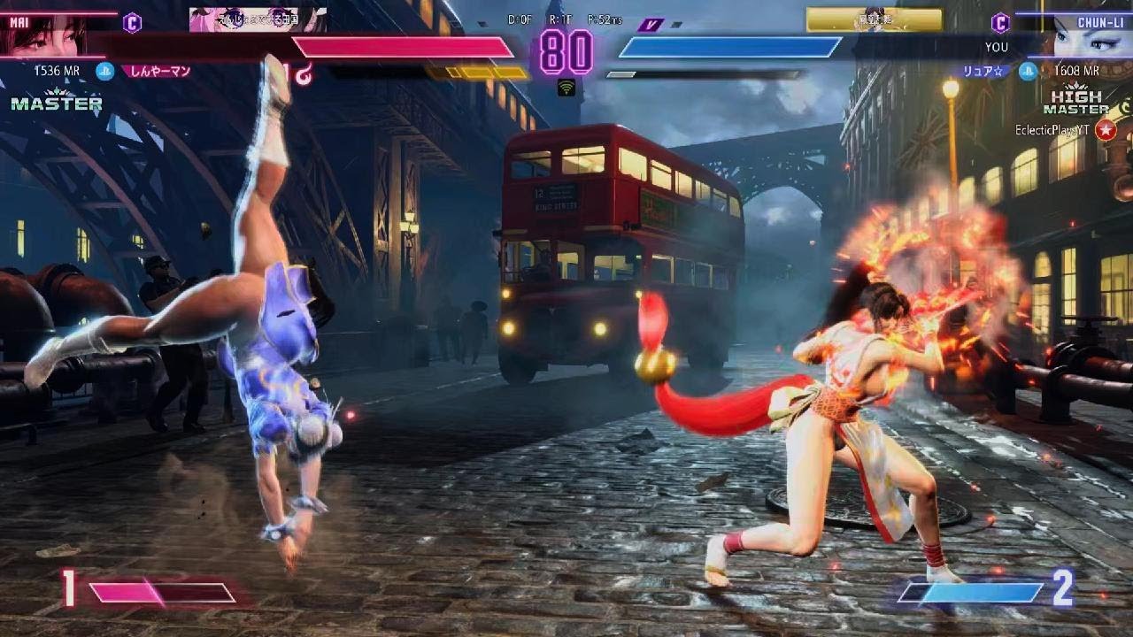 【スト6】春麗 VS 舞