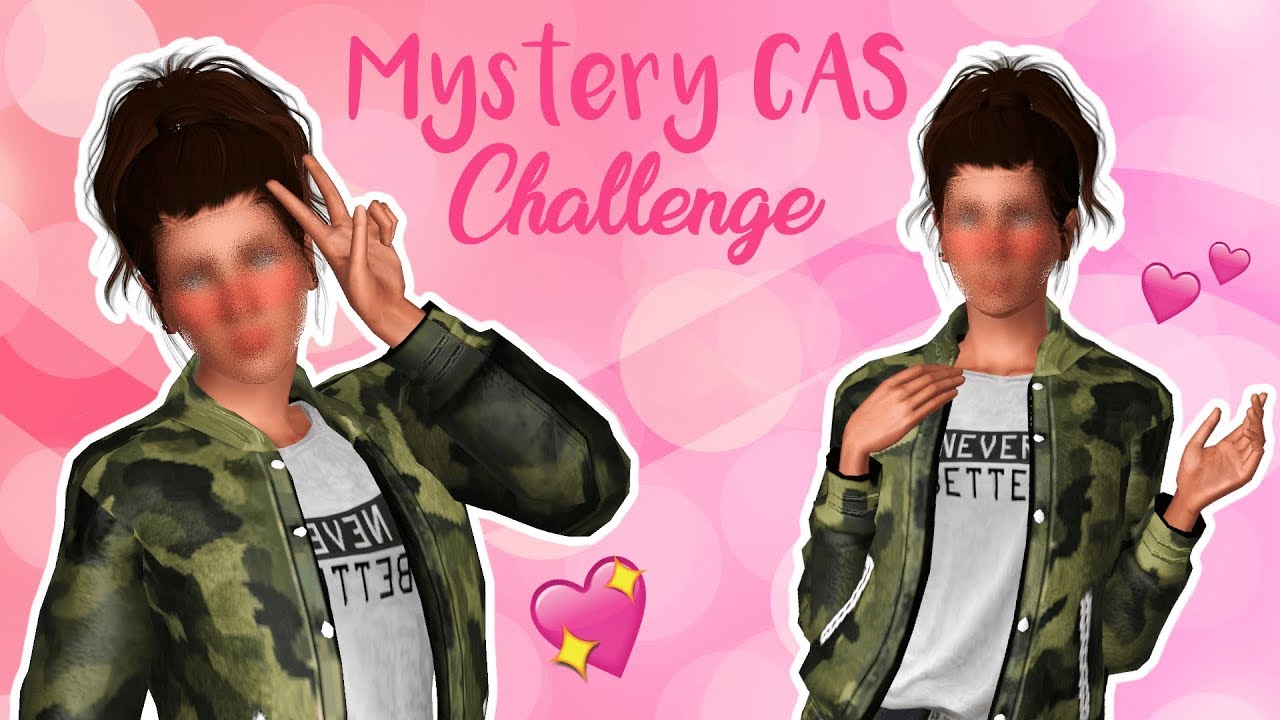 Sims 3: ✬Mystery CAS challenge✬