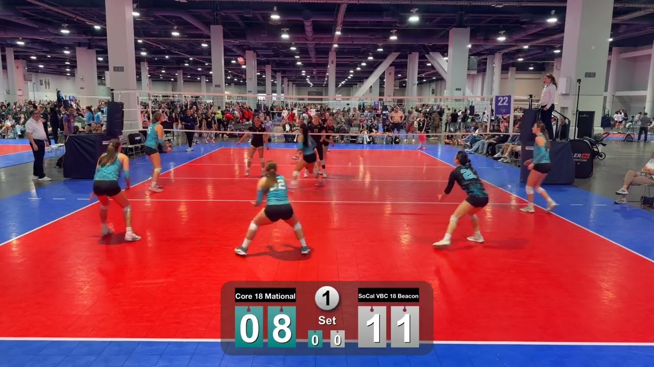 Red Rock Rave vs SoCal VBC 18 Beacon - Set 1