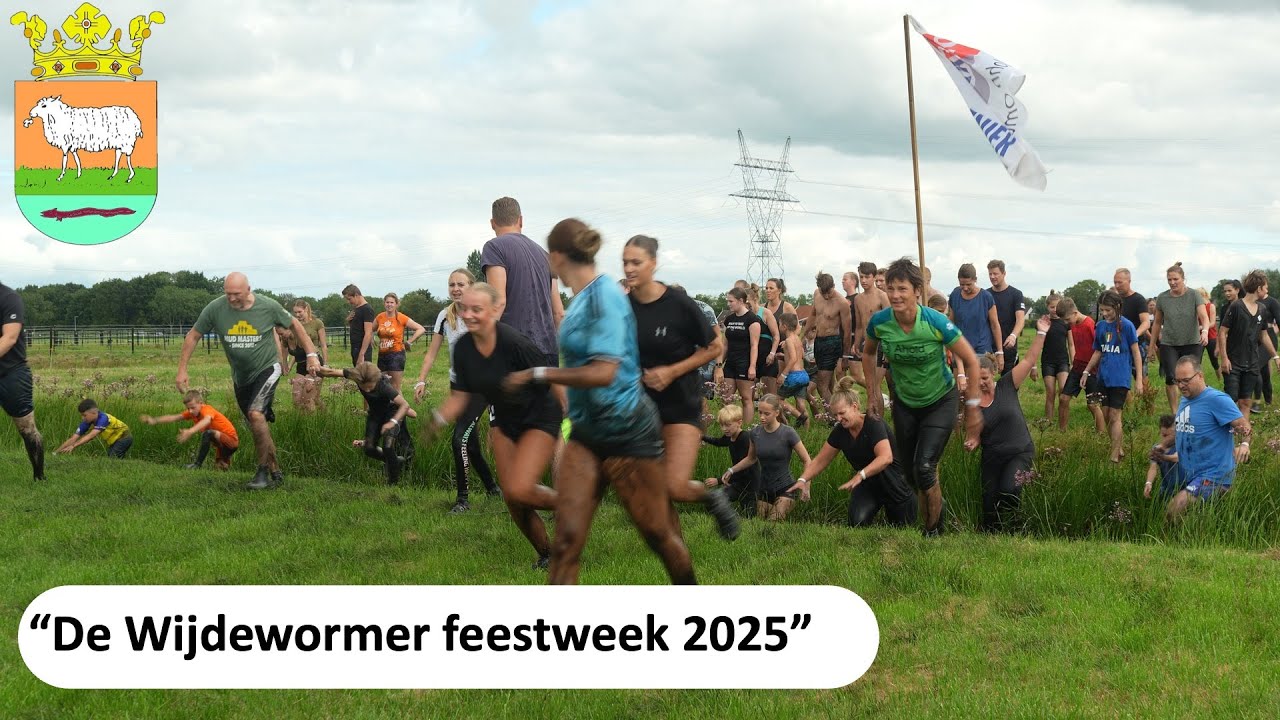 Wijdewormer Feestweek 2025 sfeerimpressie