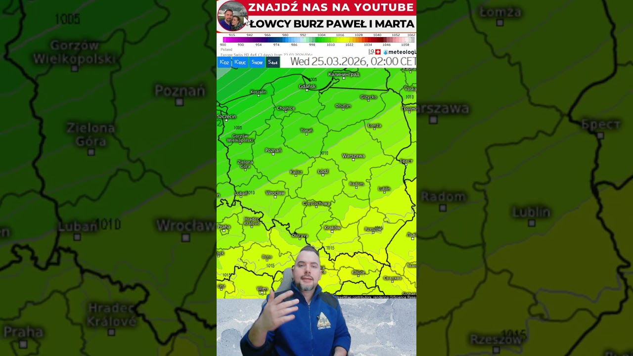 Pogoda na wtorek i noc #pogoda #polska