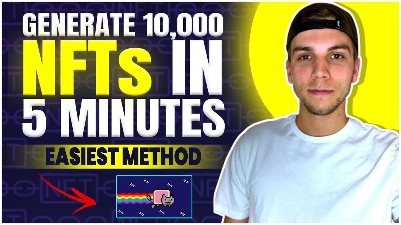 How to Generate 10,000+ NFTs (NO  CODING + METADATA INCLUDED)