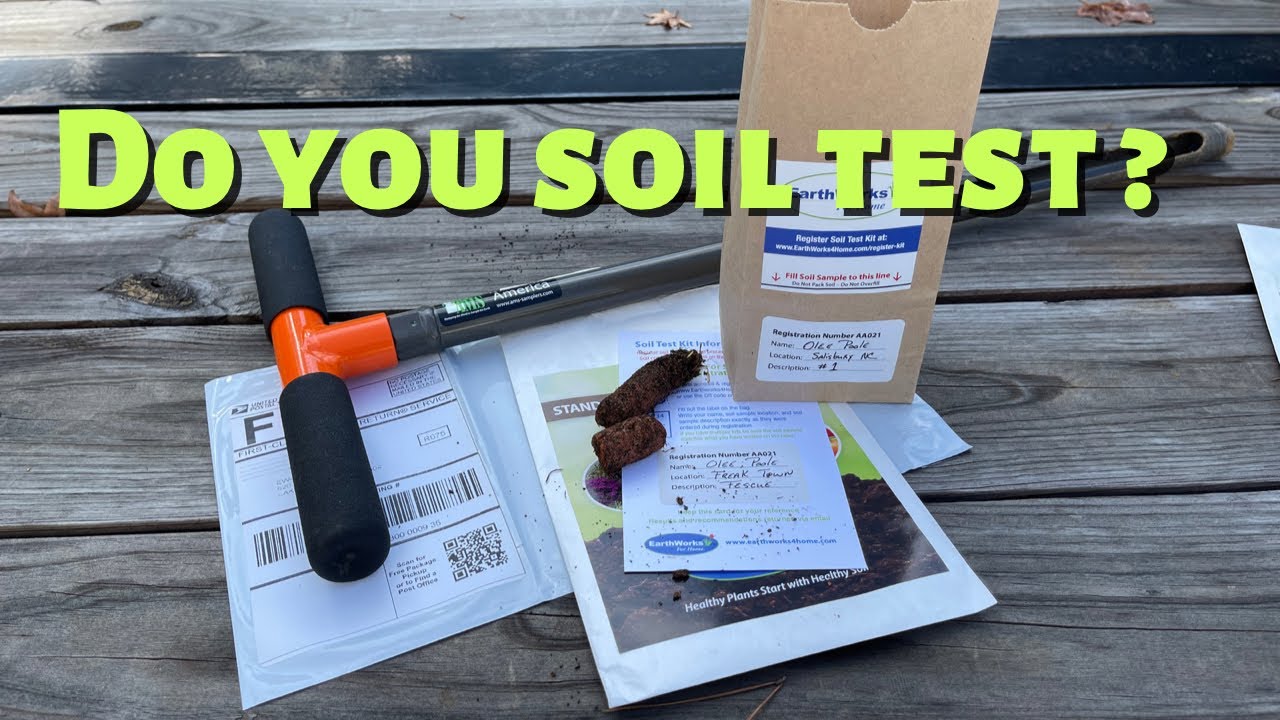 @EW4H  soil test is here!