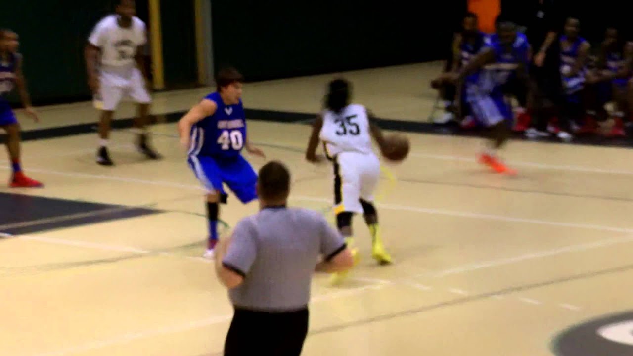 NJCAA-College of Southern Maryland vs Anne Arundel CC-CSM Jalen Scayles Step Back J-FinestMag.com