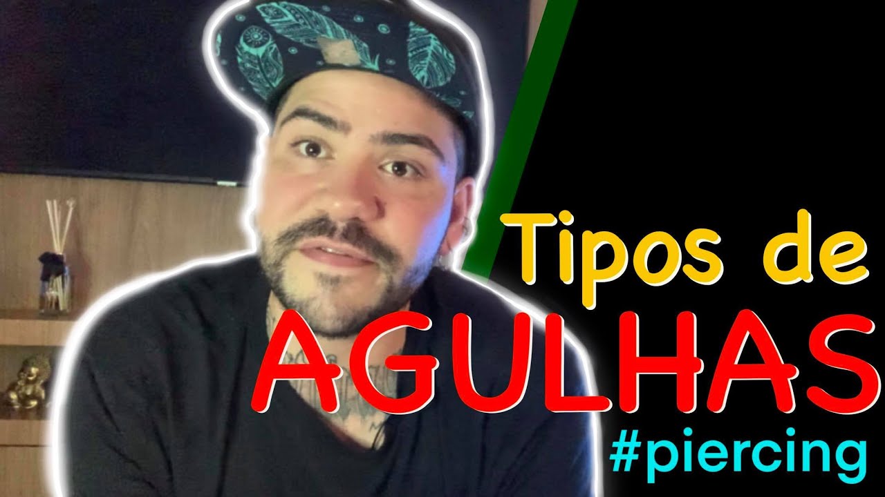 TIPOS DE AGULHAS DE PIERCING ( que eu uso )