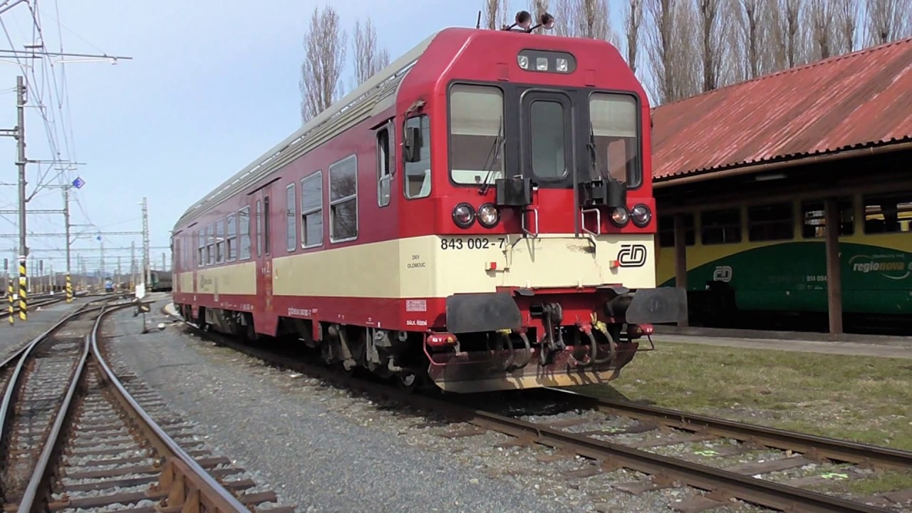 Mimořádná sestava vlaku R 1129 | Olomouc - Krnov | viz komentář