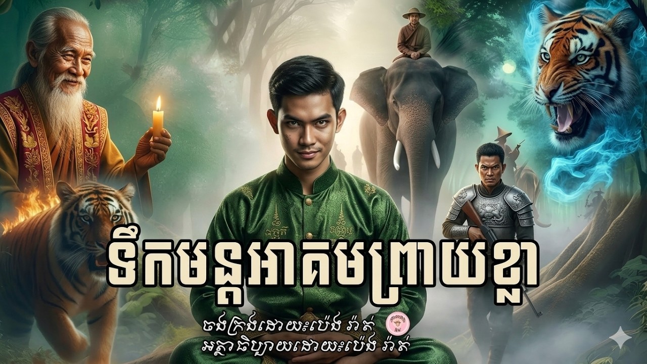និទានរឿងខ្មែរ! ទឹកមន្តអាគមព្រាយខ្លា រឿងខ្មោចពិត ចុងក្រោយគួរឱ្យញ័រស្លុតខ្លាំង!