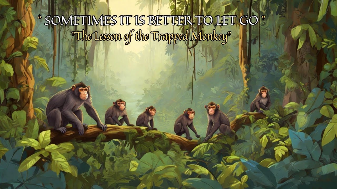 Sometimes It Is Better To Let Go || The Lesson of the Trapped Monkey