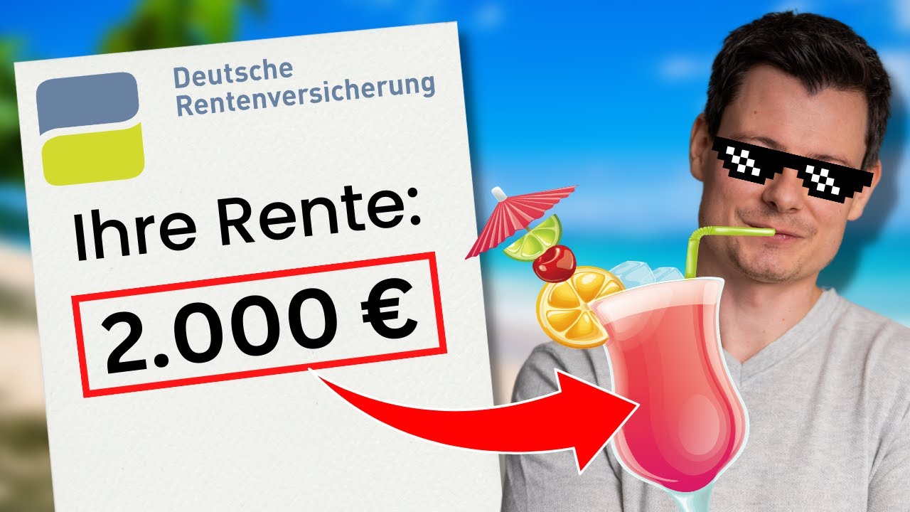 So viel musst du f&uuml;r 2000 Euro Rente verdienen! (echt heftig)