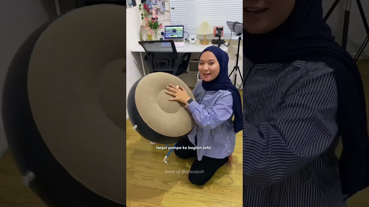 Cara pompa sofa angin beanbag