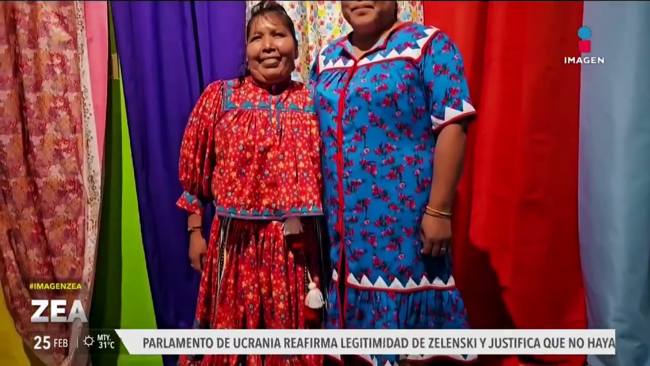 Artesana y diseñadora rarámuri trasciende fronteras llevando su marca de ropa a otros continentes