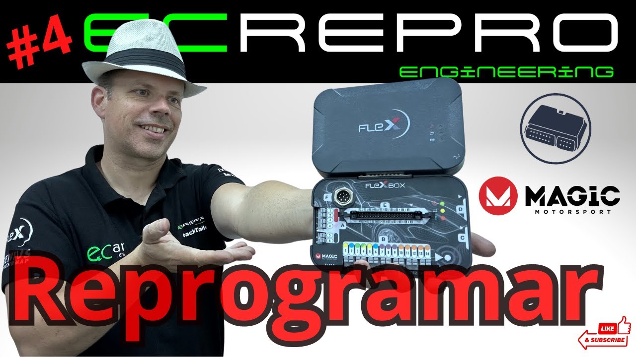 #4 FLEX &iquest;Cu&aacute;l es el proceso para REPROGRAMAR una ECU  ( Magic MotorSport )
