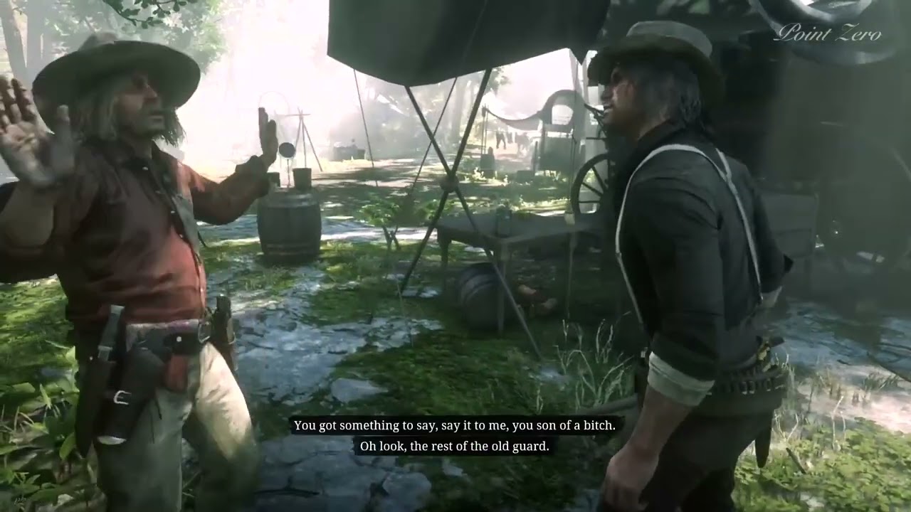 John protects Jack from Micah - Hidden dialogue RDR2