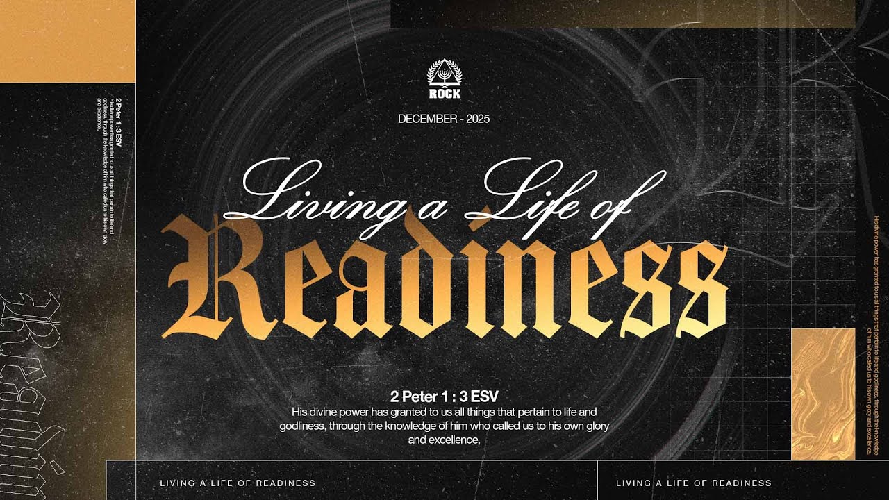 Online Service 07 Desember 2025 | Livinf A Life Of Readiness | Ps. Antonius Aribowo