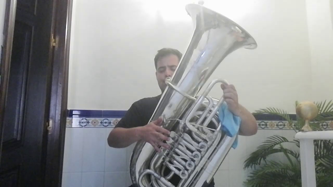 Testing the fifth valve of my old B&F CC Tuba