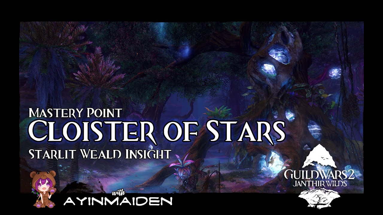 GW2 Starlit Weald Insight: Монастырь Звезд