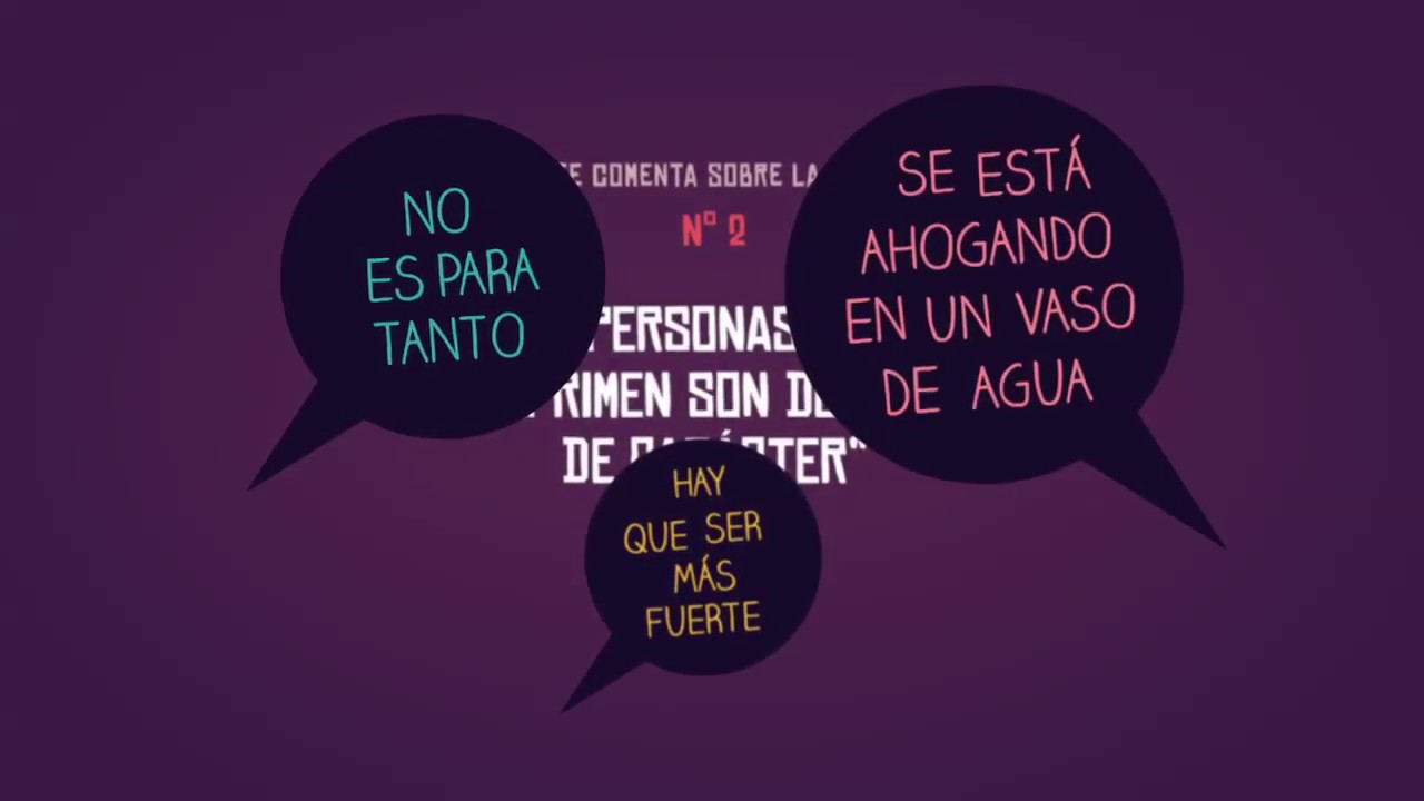Serie de videos educativos '8 Estigmas de la Depresión'