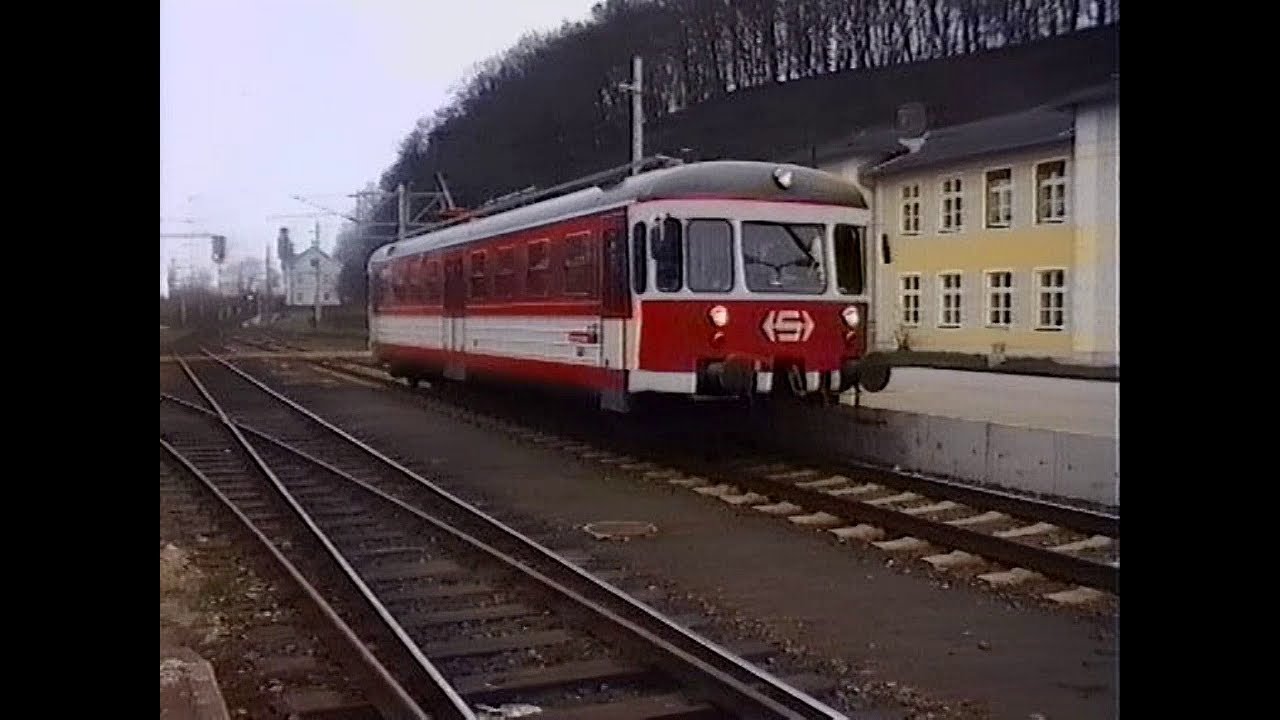 Version2 Fahrt auf der Haager Lies Lambach–Haag am Hausruck 6.3.1998 dunkler