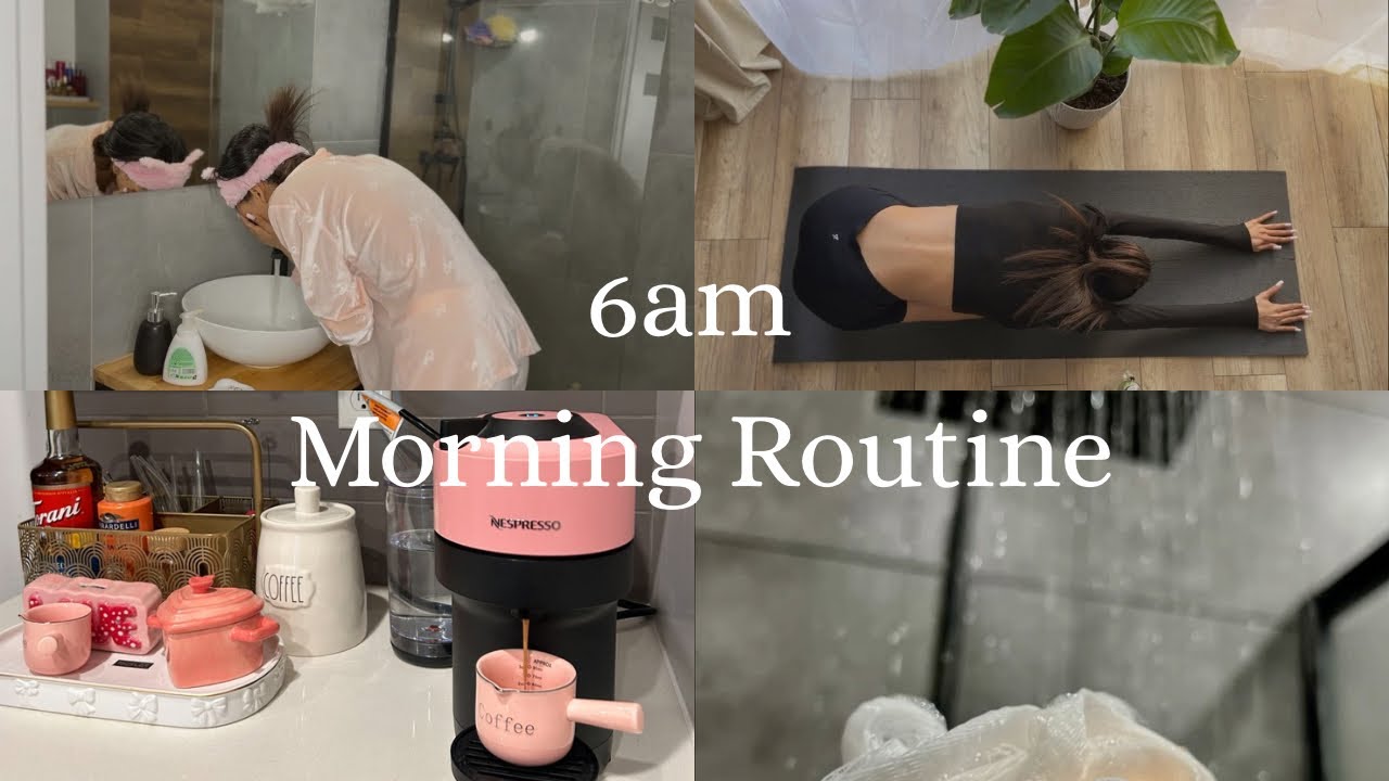 6 AM ~ A Day in My Life 🤍☕️ | Living Alone, Productive Day