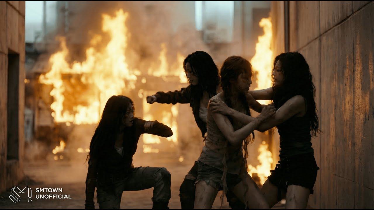 aespa 에스파 'ROWDY' MV (AI Generated)