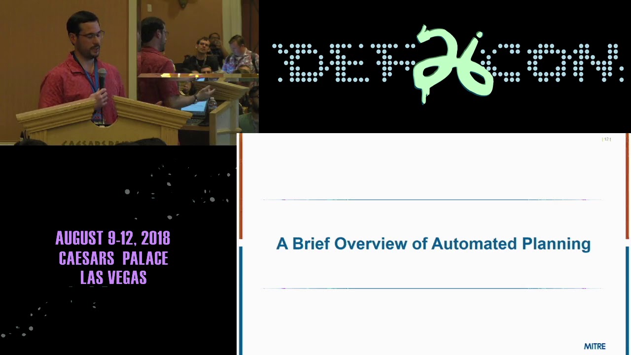 DEF CON 26 AI VILLAGE - Andy Applebaum - Automated Planning for the Automated Red Team