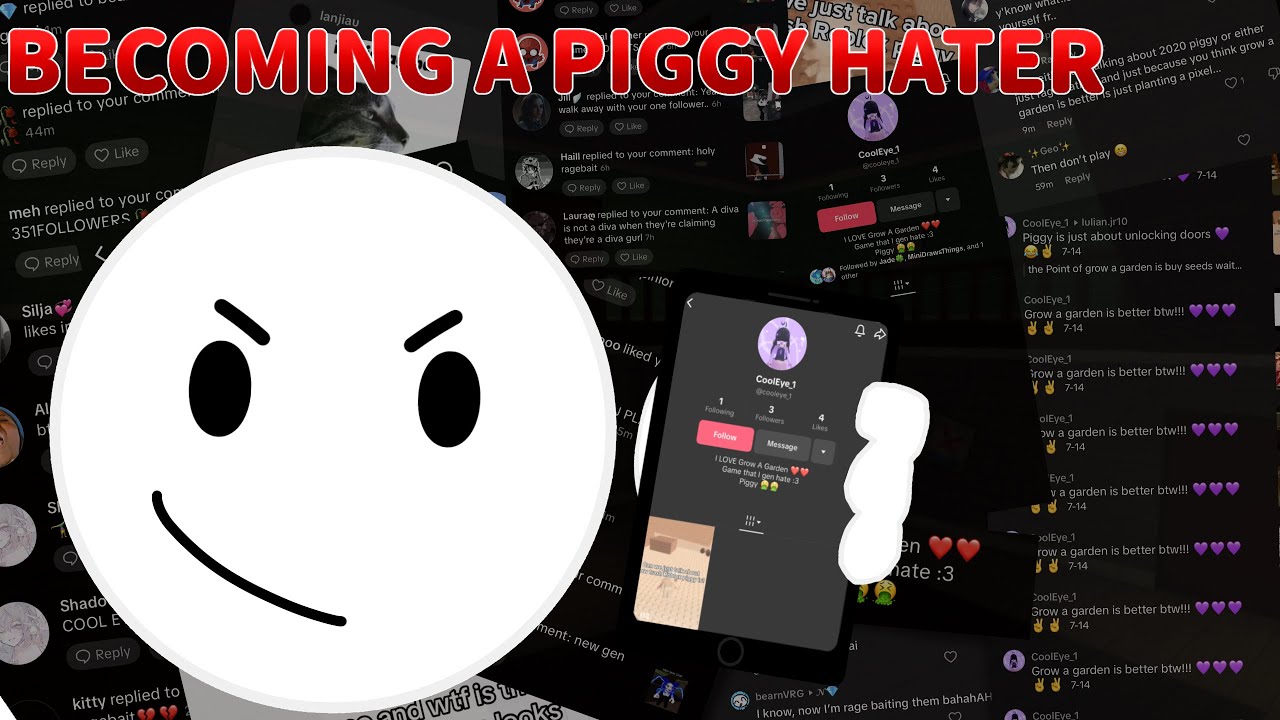 Becoming A Piggy Hater!