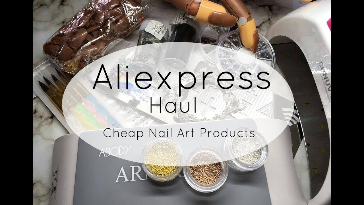 Aliexpress Haul : Cheap Nail Art Products