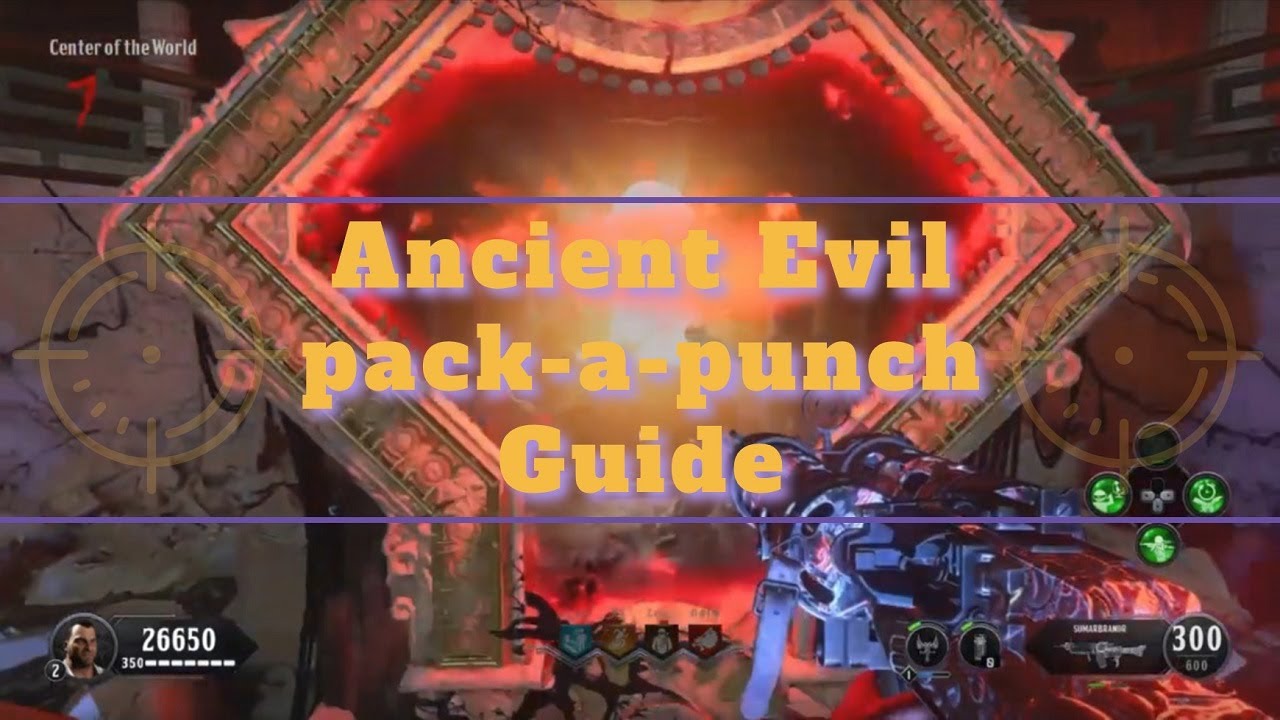 How To PACK A PUNCH on Ancient Evil (Black Ops 4 Zombies Game play PAP Parts Tutorial Guide)