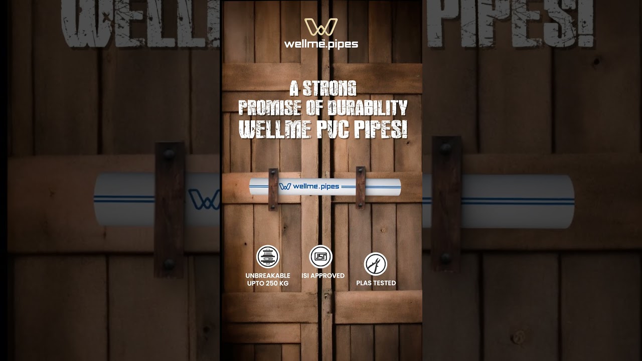 Wellme PVC Conduit Pipes | Ultimate Durability & Safety for Electrical Wiring!