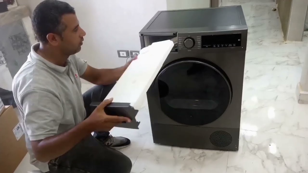 شرح برامج المجفف التركي الجديد من ال جي #مجفف ٨كيلو  lg Explanation of the new Turkish dryer from LG