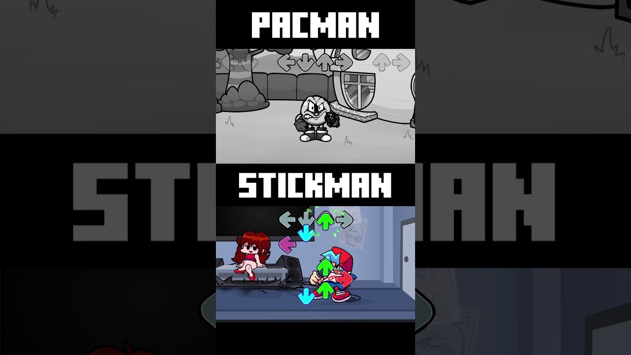 [FNF] PacMan VS StickMan