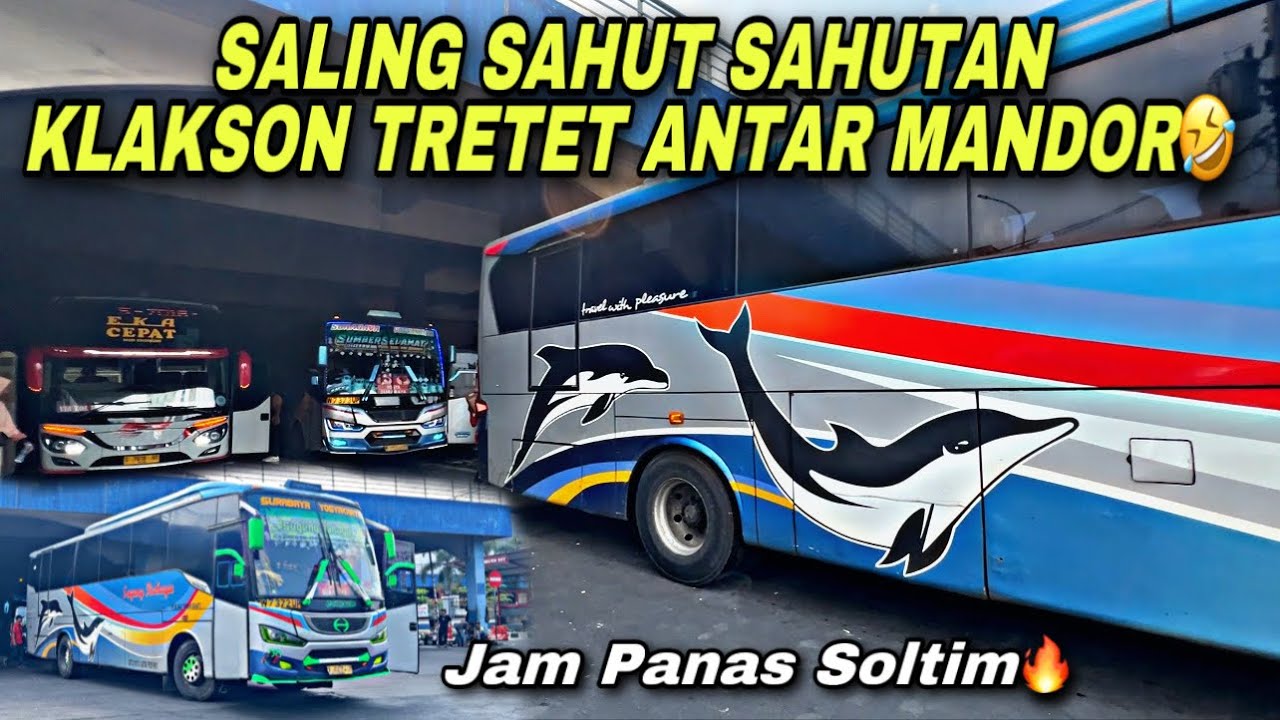 Jam Panas Soltim 🔥 Saling Sahut Sahutan Klakson Tretet Antar Mandor 🤣| Pintu Timur Tirtonadi Solo
