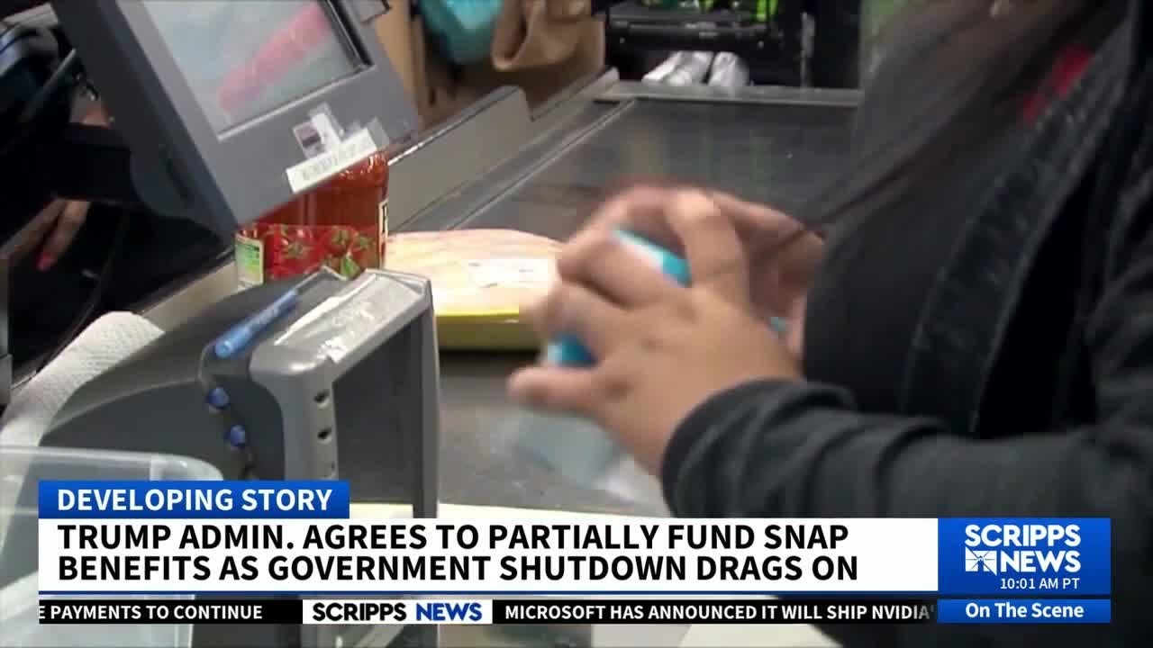 USDA will drain contingency funds to partially cover November SNAP benefits