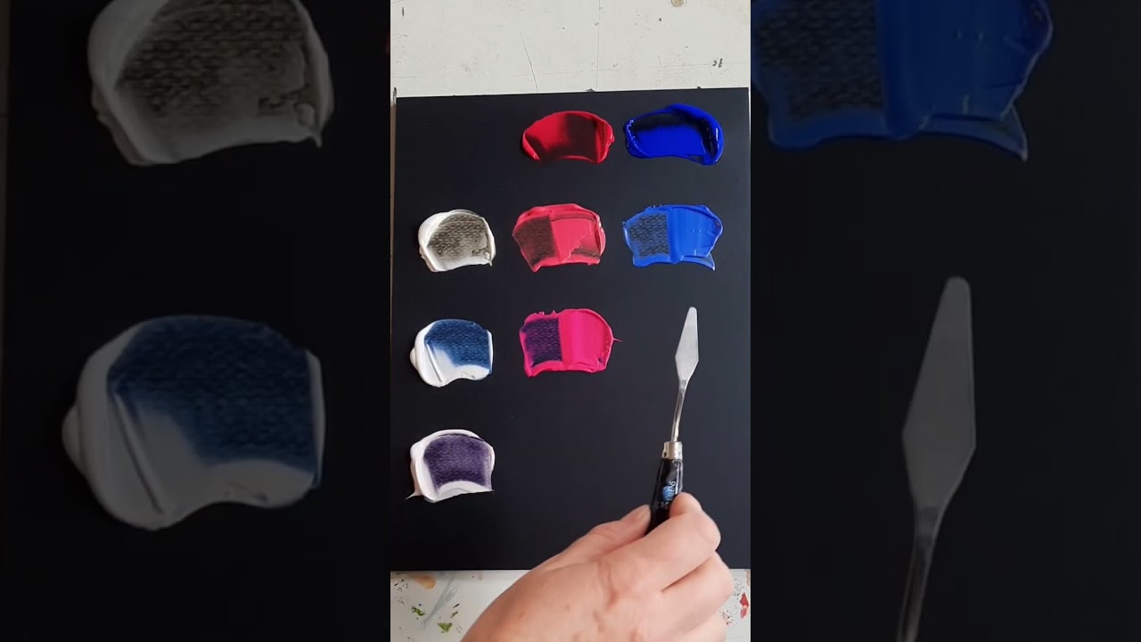Amsterdam Acrylics Pearl colours #shorts #satisfying #artshorts