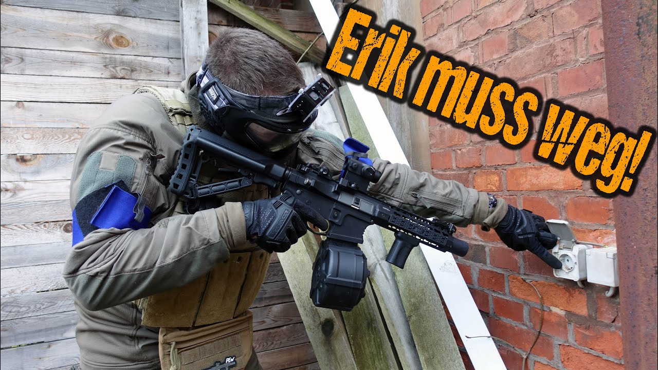 Erik muss weg! | Highlander Airsoft un-Funny Moments CQB Gameplay Lauterbach