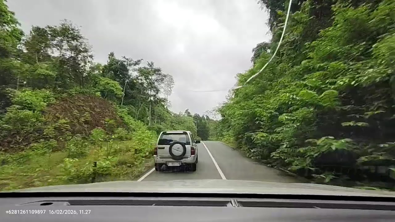 Perjalanan dari Desa Sandaran menuju Teluk Sulaiman Kalimantan Timur part2