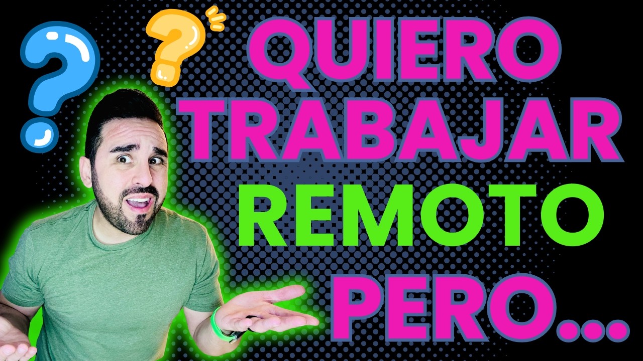 🤑¿NO SABES POR DÓNDE EMPEZAR? EN ESTE VIDEO TE DIGO CÓMO INICIAR EN EL TRABAJO REMOTO EN CASA ✅