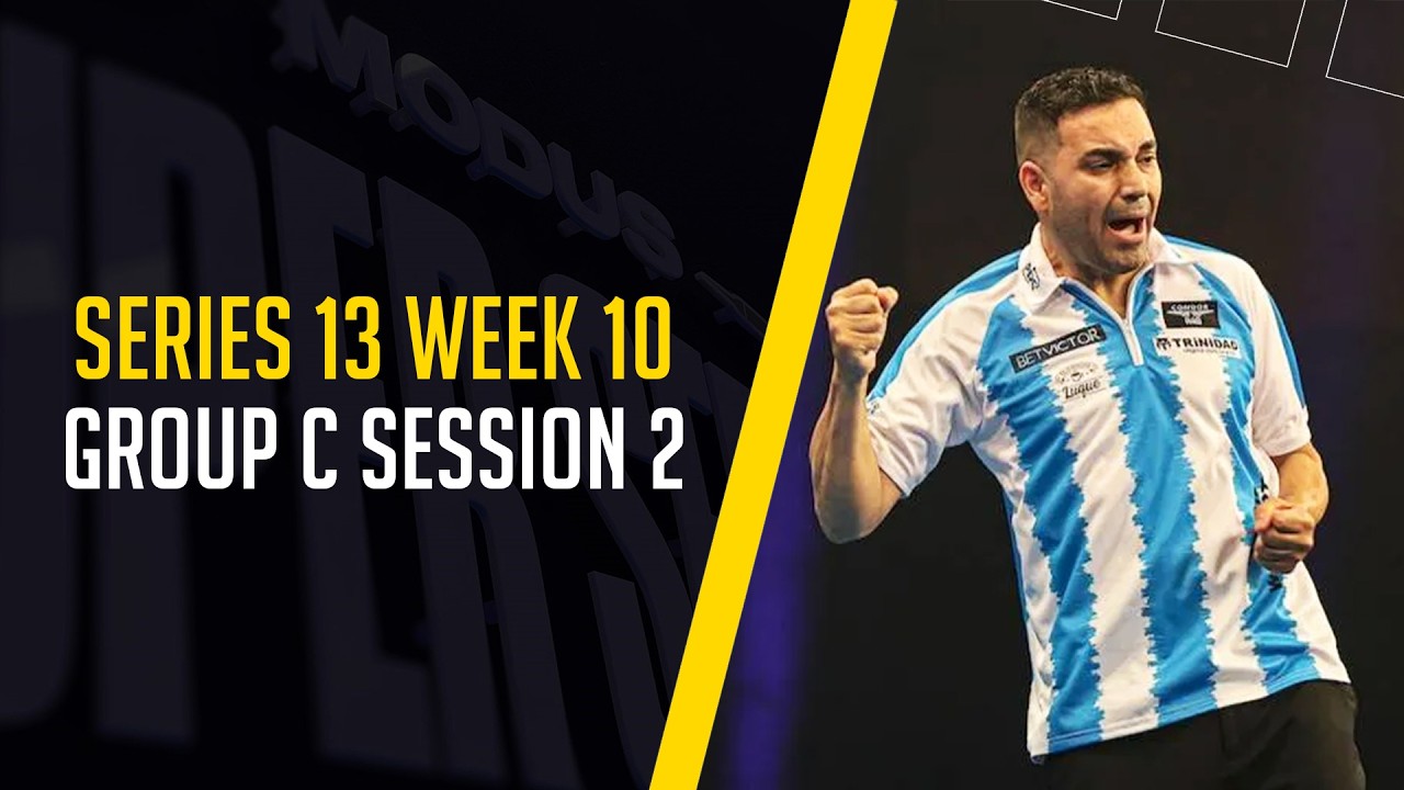 WHO WILL WIN GROUP C!?!🤩🎯 | Live Darts |  Series 13 Week 10 | Group C Session 2