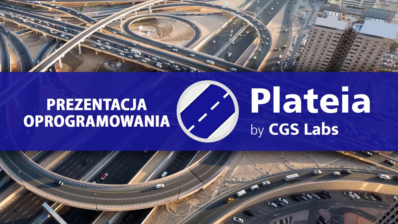 Pełny projekt drogowy i modernizacji w programie CGS Labs Plateia
